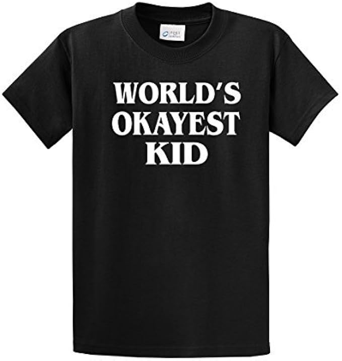 World's Okayest Kid T Shirt Funny Adult Tee Shirt military - Bild 7 von 18