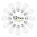 (12 Pack) LED S14 Replacement Bulbs, E26 Medium Base, Warm White 2700K 0.9W LED Lights Bulb, 6 Watt Incandescent Bulbs Equivalent