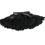 Buenos Ninos Baby Girl's Solid Color Dance Tutu Pettiskirt 1-10T