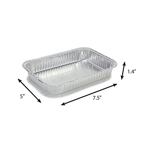 Grill Care 16415 Foil Drip Pans Compatible With Weber Q, Spirit, And Genesis Grills