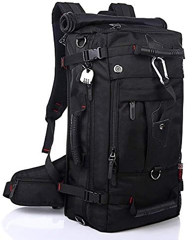 YinWang 55L Oxford Travel Bag Men's Outdoor Backpack Large Capacity Pack Multi-function Trekking Bag