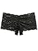 Barbra Lingerie Crotchless Panties Underwear Women Lace Open Crotch Boyshort 1pc (L)