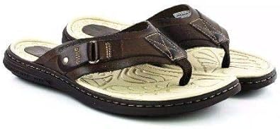 chinelo de couro masculino pegada