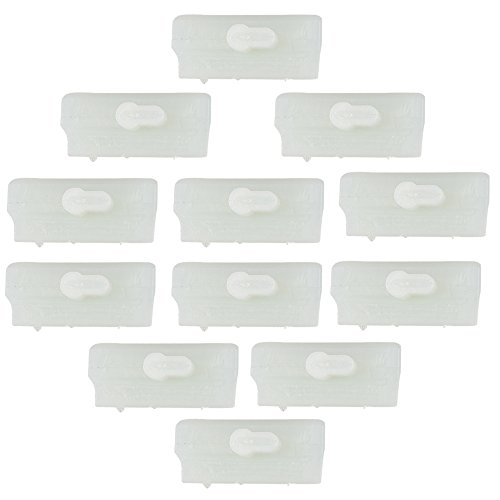 HIPA (Pack Of 12 ) Sprocket Cover Bumper Strip For STIHL MS290 MS310 MS390 MS240 MS260 MS270 MS280 MS360 MS440 MS460 MS640 MS650 MS660 Chainsaw