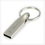 kSiosLni USB Flash Drive 128GB with Key Ring - Silver (KS/Silver - 128)