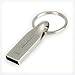 kSiosLni USB Flash Drive 128GB with Key Ring - Silver (KS/Silver - 128)