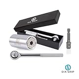 DIA-GRIP Universal Socket 3pcs Tool set (7-19mm) |Bushing Ratchet wrench set | Magical Grip Socket | Wrench Power Drill Adapter Set | Multifunctional Professional Repair Tool | Handyman special