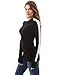 PattyBoutik Women's Mock Neck Raglan Long Sleeve Sweater