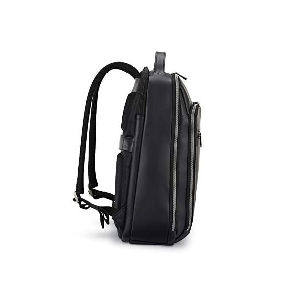 samsonite leather backpack