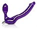 Tantus Strapless Strap-on Vibrator - Purple