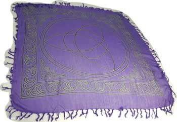 Pentagram altar cloth 36"x36"