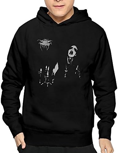 Men Death Metal Band Fenriz Darkthrone Pullover Hooded Sweatshirt