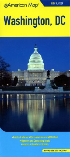 American Map Washington, DC City Slicker