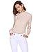 Zeagoo Women's Chiffon Long Sleeve Bow Tie Neck Formal OL Style Shirts