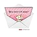 NobleWorks - Funny Valentines Day Card for Adults - Naughty Valentine, Spouse Notecard with Envelope (1 Card) - P-ssy 2126