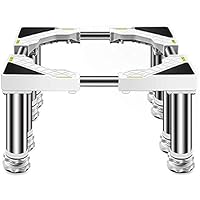 Washing Machine Refrigerator Stand Base High Rack Multi-functional Adjustable Washer Dryer Stand Pedestal Length/Width…