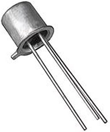 New Jersey Semiconductor 2N2222A Transistor to 18 NPN, 75V, 0.6 Amp, 1.5" (Pack of 10)