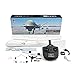 ASfairy-Toy XK A110 3CH 2.4G Predator MQ-9 RC Airplane DIY Glider Remote Control Plane, Stable Flight Powerful Motor Best Gift to Teens