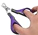Hertzko Professional Pet Nail Scissors Sharp Stainless Steel Angled Blade for Easy Cutting - Suitable for Small Breed Animals - Dogs, Cats, Rabbits and Birds