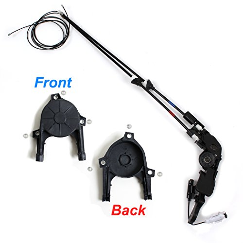 NEW SDK-08052 (Left / Driver Side) Power Sliding Door Cable Assembly Repair Kit (w/ UPGRADED Pivot Design) for 04-10 Toyota Sienna 3.3L & 3.5L 3MZFE 2GRFE