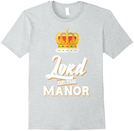 Mens Couple Shirts for Him and Her - Lord of the Manor 2XL Heather Grey