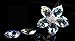 UZHOPM Beautiful Crystal Flower Car Pendant Lucky Hanging Ornament Car Interior Decoration Car Accessories Home Decor(Colorful)