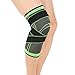 Lixinsunbu Knee Brace Support with Adjustable Compression Straps for Running,Jogging, Cross Fit, Sports, Joint Pain Relief. Arthritis and Injury Recovery -Single Wrap (Large)