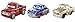 Disney Pixar Cars Mini Racers Vehicles, 3 Pack - Heyday Leroy, Hudson, Heyday Smokey Exclusive