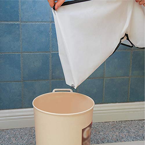Beard Apron Bib - Beard Clippings Catcher for Shaving and Grooming -Smooth Surface Non Stick Hair - Shaving - Keep Sink Clean - Beard Cape Apron with Strong Suction Cups