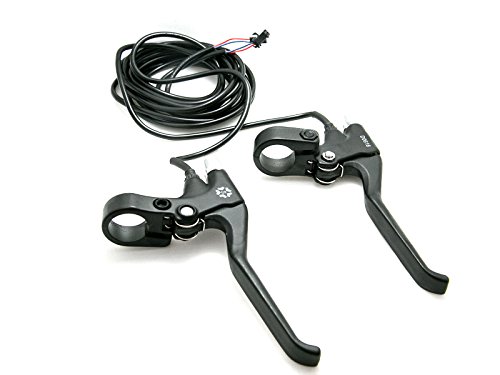 1 Pair of Universal Electric Bicycle Ebike Brake Handle Brake Lever 2.3cm Diameter