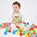 Youngever 60 Pack Pit Balls, Phthalate Free BPA Free Crush Proof Plastic Ball, Bright Colors Ball Pit, Fun and Educational (Multi-Color Number)
