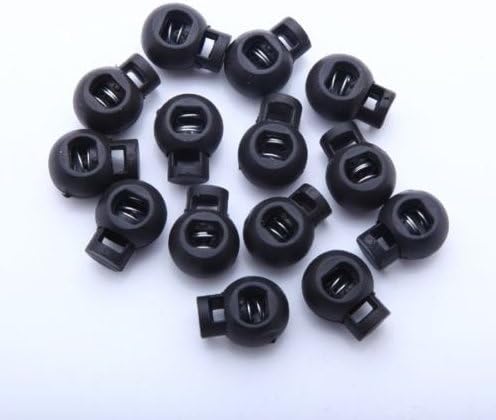 20 PCS Round Ball Cordlock Cord Lock Toggles Stopper Stops
