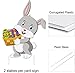 LSKOO Easter Yard Signs Decorations Outdoor Bunny Eggs Yard Stake Signs Easter Lawn Yard Decorations