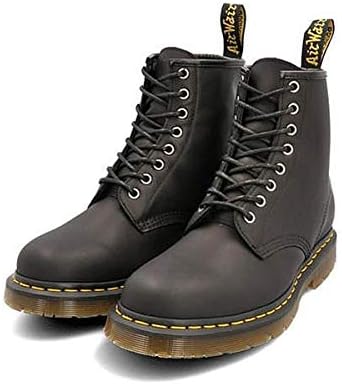 メンズ レースアップブーツ 8ホールブーツスノープローウォータープルーフ 防水 カジュアル トラベル ウォーキング Boot 1460 8 Wp 新作続 Eye Snowplow