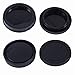 Movo 2 Pack Lens Mount Cap and Body Cap for Sony Alpha DSLR Camera