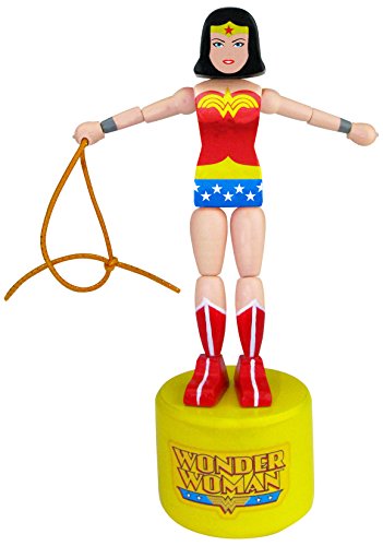 Entertainment Earth DC Comics Wonder Woman Wood Push Puppet
