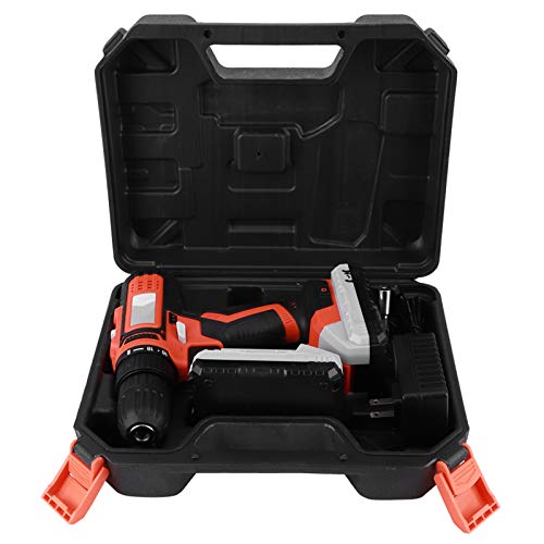 Akkuschrauber, Akku-Bohrschrauber, Akku-Bohrschrauber, 10 mm, 2000 mAh, LED-Lampe, Bohrschrauber für Heimwerken…