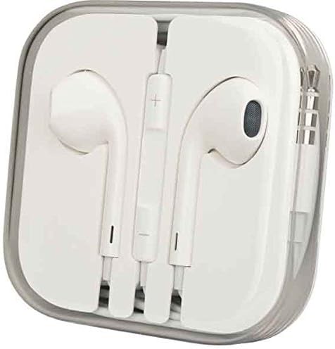 Apple MD827LL/A EarPods with Remote and Mic 3.5mm for Iphone 5/5s 6/6S - Standard Packaging