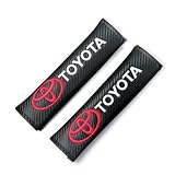 2pcs TOYOTA Carbon Fiber Car Styling Accessories Seat Belt Shoulders Pad Truck Cover COROLLA RAV4 Camry CROWN PRIUS REIZ VIOS YARIS EZ