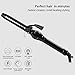 PARWIN BEAUTY Curling Iron 1 Inch Wand with Tourmaline Ceramic Coating, Hair Curling Iron with Anti-scalding Insulated Tip, Ionic Hair Curler for All Types of Hair, 25mm Barrel