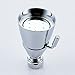 Angle Simple High Flow Shower Head, Brass Swivel Joint Adjustable Shower Sprayer, G 1/2, Chrome