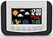 Weather Station Alarm Clock with Large Easy to Read Full Color Display by Tech Tools