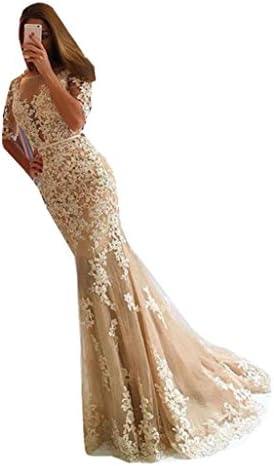 Mermaid Bridesmaid Dresses Off The Shouler Evening Party Gown Lace Party Dress