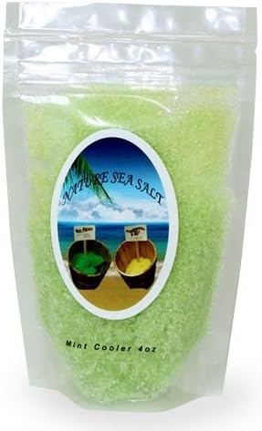 Still Water Massage Company 4 oz. Mint Cooler Dead Sea Bath Salts Pouch - Made in the USA