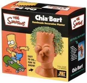 Joseph Enterprises CP 053-16 Bart Simpson Chia Pet- Case of 16