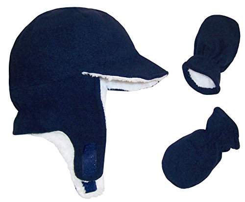 baby hat and mittens set 