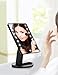 YUIEE LED Lighted Makeup Mirror with 16 Led Lights Touch Screen Dimmable Brightness180 Rotation USB Battery Double Charge Countertop Cosmetics for Mothers Women Teen Girls Juniors