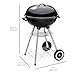 Best Choice Products 18-inch Portable Steel Charcoal Barbecue BBQ Grill w/ Heat Control for Patio, Porch, Picnic, Tailgate, Black