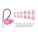 MEE audio Sport-Fi M6 Noise Isolating In-Ear Headphones with Memory Wire (Pink)
