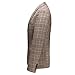 Mens 3-Piece Suit Plaid Modern Fit Single Breasted Smart Formal Wedding Suits